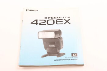 Canon Speedlite 420EX Bedienungsanleitung