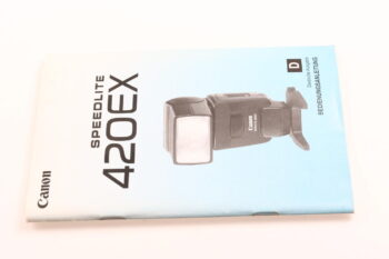 Canon Speedlite 420EX Bedienungsanleitung