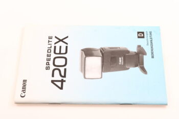 Canon Speedlite 420EX Bedienungsanleitung