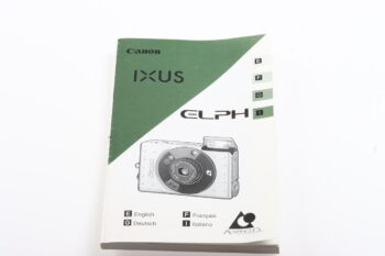 Canon Konvolut diverse Ixus Anleitungen