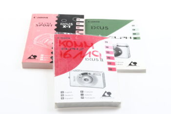 Canon Konvolut diverse Ixus Anleitungen