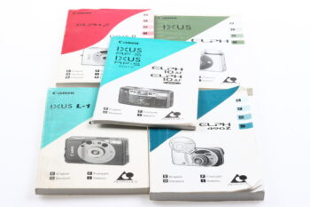 Canon Konvolut diverse Ixus Anleitungen