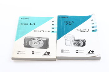 Canon Konvolut diverse Ixus Anleitungen