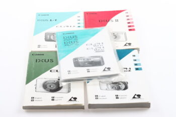 Canon Konvolut diverse Ixus Anleitungen