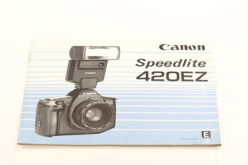 Canon Speedlite 420EZ Bedienungsanleitung (DE/EN)