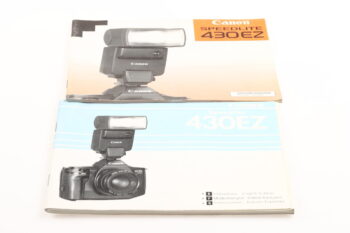 Canon Speedlite 430EZ Bedienungsanleitung (DE/EN/FR/ES)