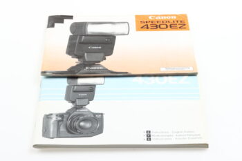 Canon Speedlite 430EZ Bedienungsanleitung (DE/EN/FR/ES)