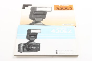 Canon Speedlite 430EZ Bedienungsanleitung (DE/EN/FR/ES)