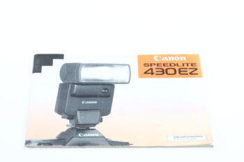 Canon Speedlite 430EZ Bedienungsanleitung (DE/EN/FR/ES)