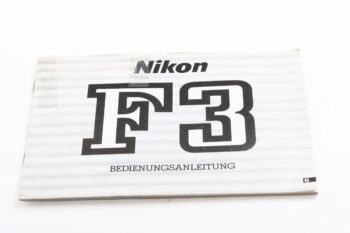 Nikon F3 Bedienungsanleitung