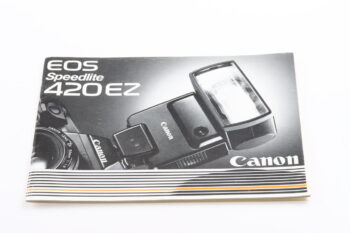 Canon Speedlite 420EZ Bedienungsanleitung