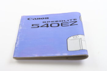 Canon Speedlite 540EZ Bedienungsanleitung De/En