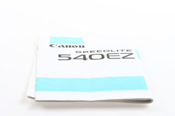 Canon Speedlite 540EZ Bedienungsanleitung
