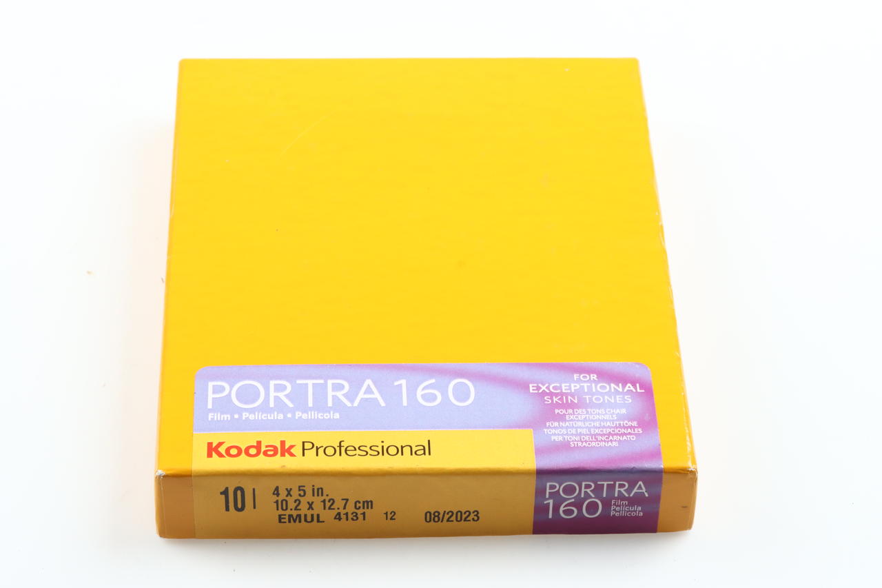 Konvolut 4x5in Filme / Ektar 100 Portra 160 / 2023 abgelaufen
