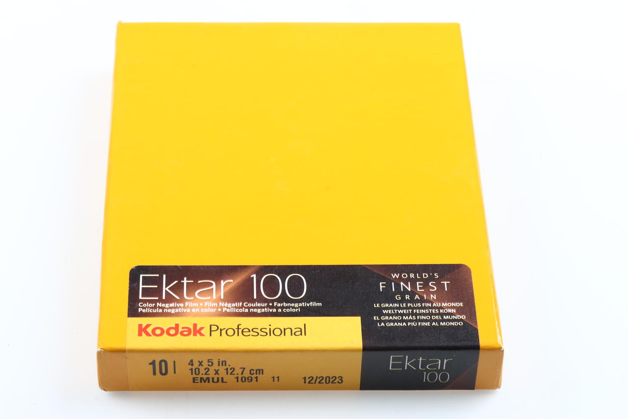 Konvolut 4x5in Filme / Ektar 100 Portra 160 / 2023 abgelaufen