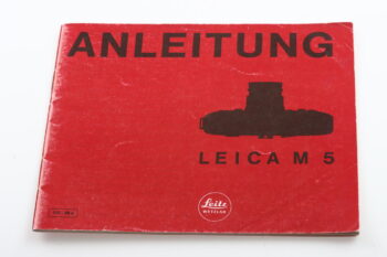 Leica Bedienungsanleitung für M5
