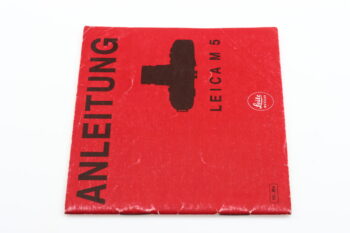Leica Bedienungsanleitung für M5