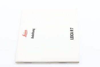Leica Bedienungsanleitung für R7
