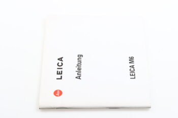 Leica Bedienungsanleitung für M6