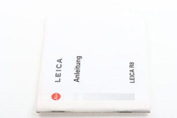 Leica Bedienungsanleitung für R8