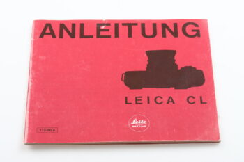 Leica Bedienungsanleitung für Leica CL
