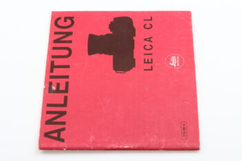 Leica Bedienungsanleitung für Leica CL