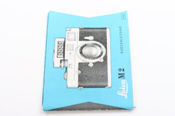 Leica Bedienungsanleitung für M2