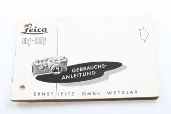 Leica Bedienungsanleitung IIf - IIIf