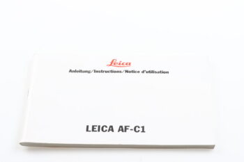 Leica Bedienungsanleitung für AF-C1