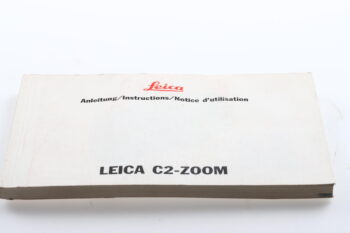 Leica Bedienungsanleitung für C2-Zoom