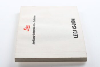 Leica Bedienungsanleitung für C2-Zoom