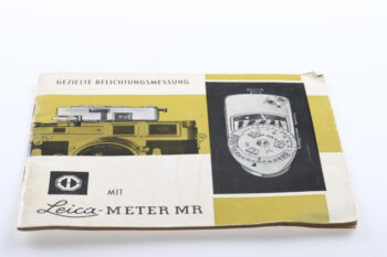 Leica Bedienungsanleitung für Leica Meter MR