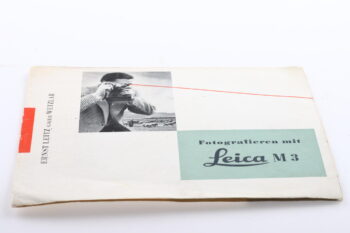 Leica Bedienungsanleitung für M3