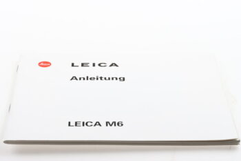 Leica Bedienungsanleitung für M6