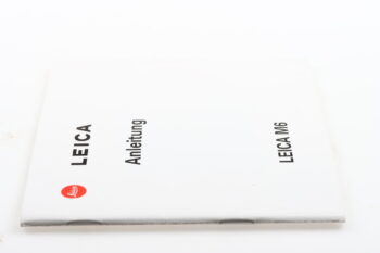 Leica Bedienungsanleitung für M6