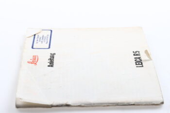 Leica Bedienungsanleitung für R5
