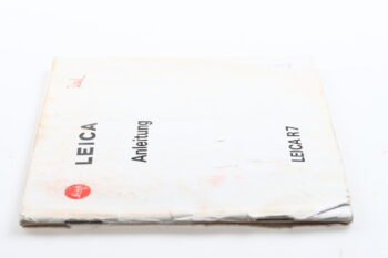 Leica Bedienungsanleitung für R7