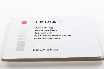 Leica Bedienungsanleitung für SF 20 Blitz