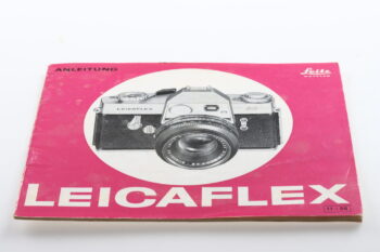 Leica Bedienungsanleitung für Leicaflex