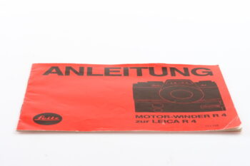 Leica Bedienungsanleitung für R4