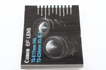 Canon TS-E 17mm und TS-E24mm Bedienungsanleitung
