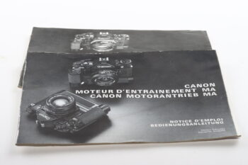 Canon Motorantrieb MA Bedienungsanleitung