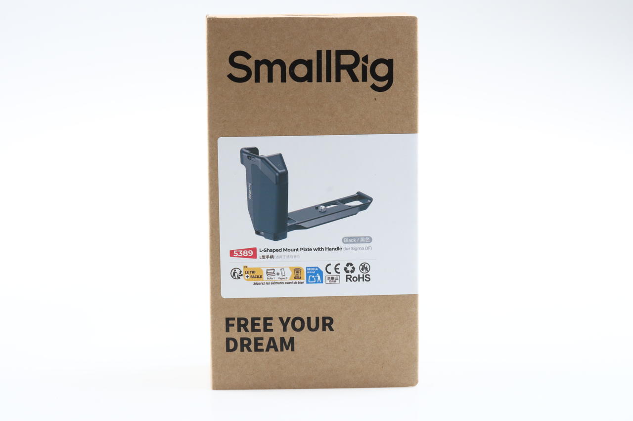 SmallRig 5389 L-förmige Montageplatte mit Griff für Sigma BF Kamera