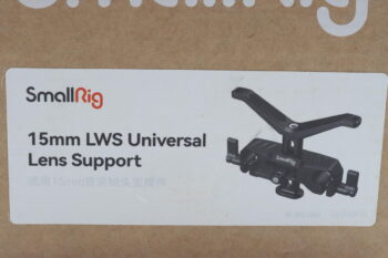 SmallRig BSL2680 Universal Objektivträger mit 15mm LWS Stabklemme