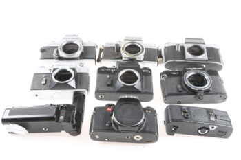 Konvolut diverse SLR Kameras - 8 Stück Bastlergeräte