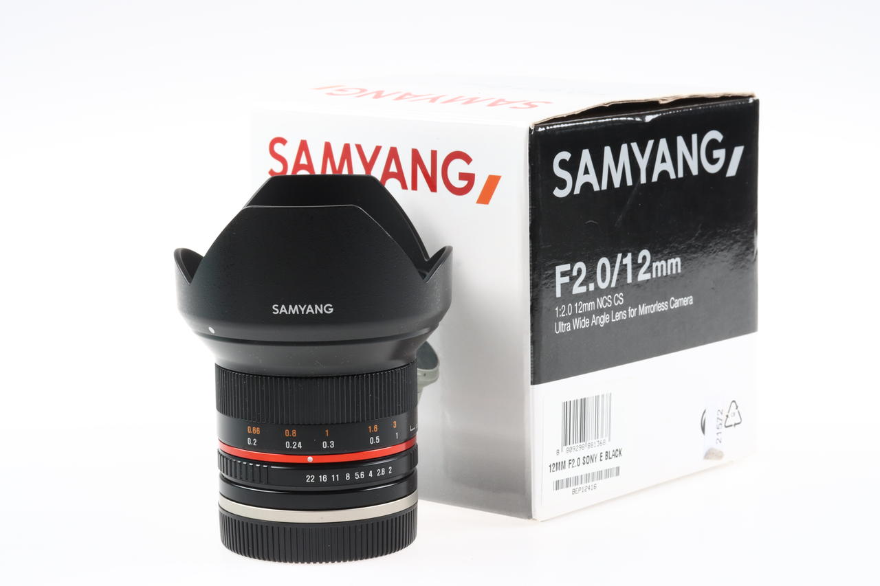Samyang 12mm f/2,0 NCS CS für Sony E-Mount (APS-C) - #12416