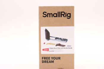 SmallRig 5265 L Bracket mit Holzgriff für Fujifilm GFX100RF silber
