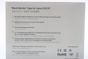 SmallRig 4003B Black Mamba Cage für EOS R7