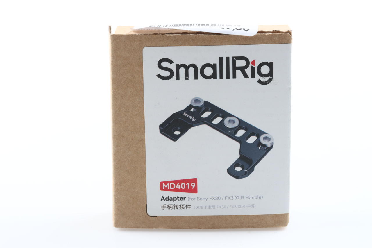 SmallRig 4019 Adapter Plate für Sony FX30/FX3 XLR Handle