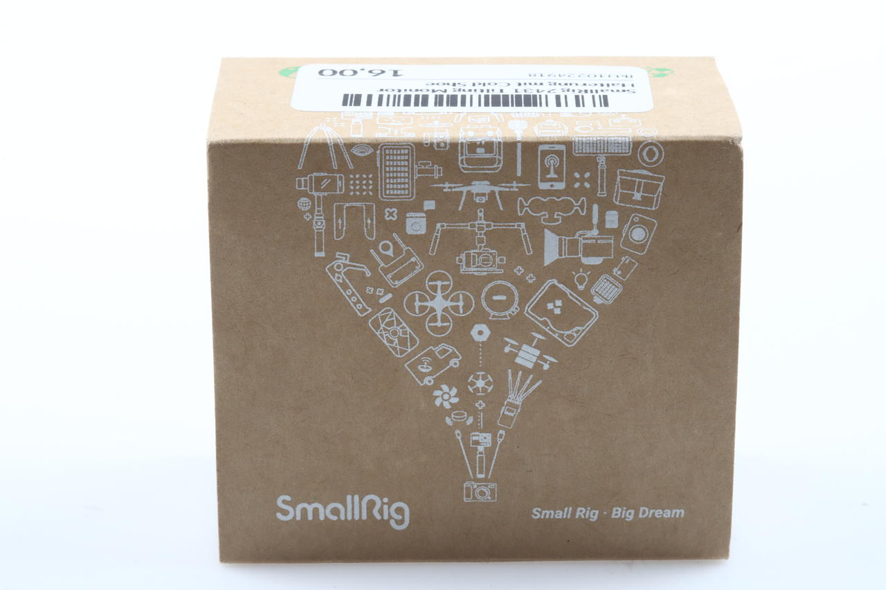 SmallRig 2431 Tilting Monitor Halterung mit Cold Shoe